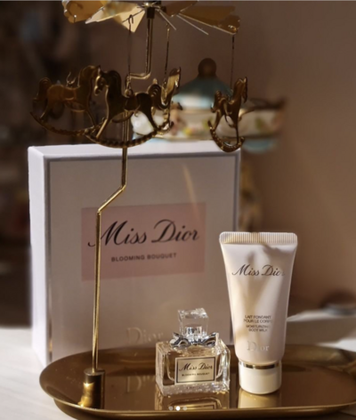 Bouquet gift set with lotion