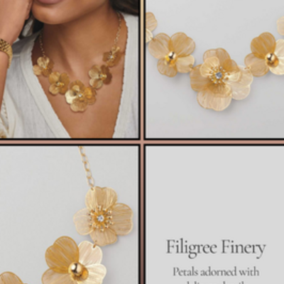 Petal perfection necklace - final sale - Thumbnail 4