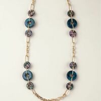 Luminous Tides Link Necklace - FINAL SALE - Thumbnail 1