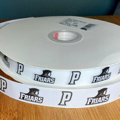 7/8" providence college inspired custom printed grosgrain ribbon - Thumbnail 1