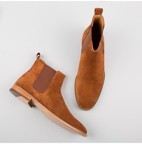 mens tan dress boots