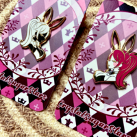 Elegant Bunny Girl Pins - Thumbnail 1