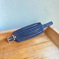 Razors Edge Leather Bands Cuff - Thumbnail 4