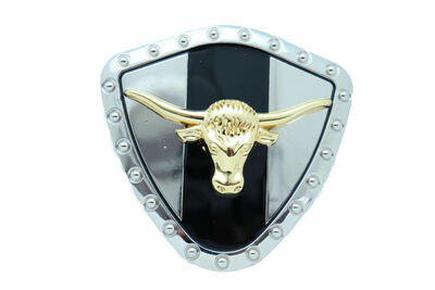 Men Women Silver Metal Western Belt Buckle Texas Lone Horn Cow Bling Gold Bull