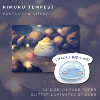 Rimuru Tempest - Postcard & Sticker - Thumbnail 2
