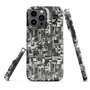 Monochrome Mosaic - Snap case for iPhone-9