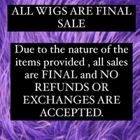 MULLET SYNTHETIC BLACK WIG - Thumbnail 5