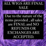 MULLET SYNTHETIC BLACK WIG-1