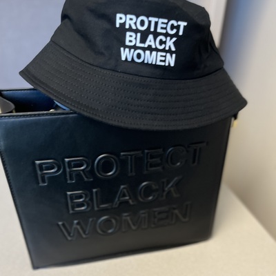 Purse & hat -protect our black women 