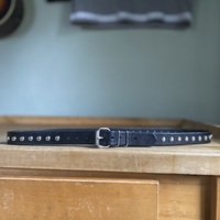 1” wide Medium Dome Studs belt - Thumbnail 8