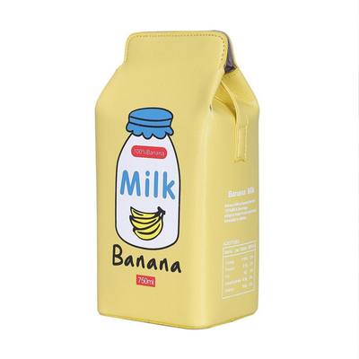 New cute milk box trend shoulder messenger bag 