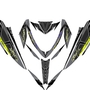 Yamaha Raptor 700 700R graphics kit 2013 2014 2017 to 2024 decals stickers atv-1