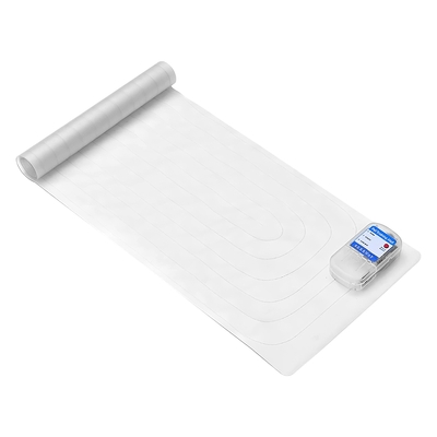 Electronic pet training mat indoor safe shock training pad for dogs cats pet barrier 60x12in with 3 training modes-white