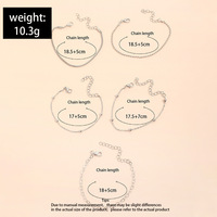 Fashion Stackable Link Bracelet Pack Stack Gifts for Women - Thumbnail 3