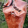 Professional Vintage Leather Punching Bag | Handmade Leather Punching Bag, Boxing Bag, Gym Training Punch Bag-4
