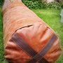 Professional Vintage Leather Punching Bag | Handmade Leather Punching Bag, Boxing Bag, Gym Training Punch Bag-1