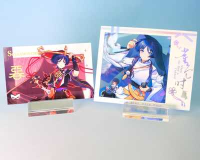 Genshin Impact - Wanderer / Scaramouche - Photocard & Polaroid - Set of 2 - Perfect gift for Wanderer fans!