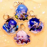 Honkai: Star Rail Character Keychains - Perfect Gift for HSR Fans - Ultra High Quality - Thumbnail 3