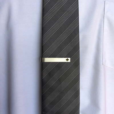 Canada Maple Leaf Tie Bar Men's Executive Tie Bar Natural Maple Leaf Tie Clip Tie Bar Canada Gift Canadian Gift
