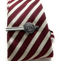 Federation of Planets Tie Bar Star Trek Silver Space Badge Crest Star Trek Cosplay SI FI Wear Tie Clip - Thumbnail 3