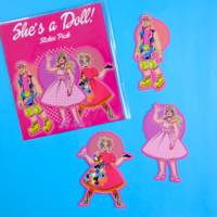 She's a Doll! | Sticker Pack - Thumbnail 1