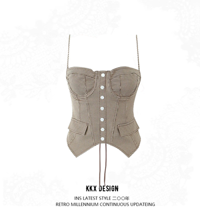 Cross-Back Cutout Camisole