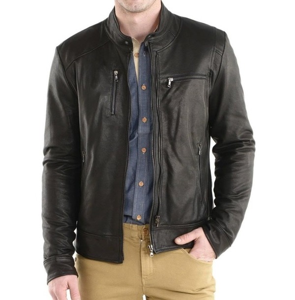 Rebel in Style: Men’s Leather Biker Jacket for the Bold at Heart