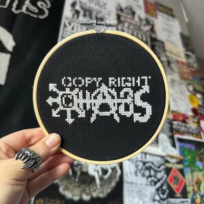 5" copyright chaos hoop