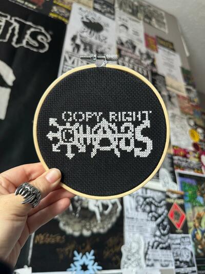 5" Copyright Chaos Hoop