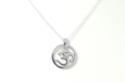 Om Symbol Pendant Necklace