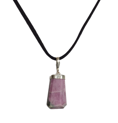 Ruby in Zoisite Pendant Necklace