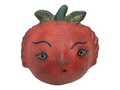 Coconut mask. Collectibles. Home decoration. Wall decoration. Interior decoration. Mexican mask. Mexican craft. Mexican Folk Art.
