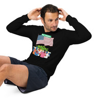 US / Pacific Unisex Long Sleeve Tee - Thumbnail 7