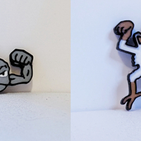 Mini Pocket Monster Keychains - Thumbnail 4