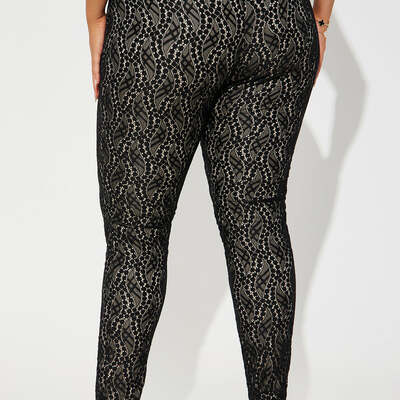 Lace leggings