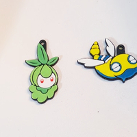 Mini Pocket Monster Keychains - Thumbnail 8