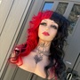 VAMP (red) Shaggy Mullet Style -4