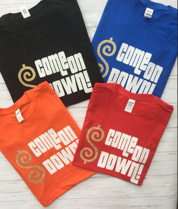 The Price is Right | Come On Down | The Price Is Right Live | Drew Carey | Plinko | Win A Car | Bob Barker | T-Shirt | Custom Shirt