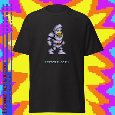 Retro gamer ghosts 'n goblins t-shirt (5 colors)
