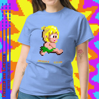 Retro Gamer Wonder Boy T-Shirt (5 colors) - Thumbnail 1