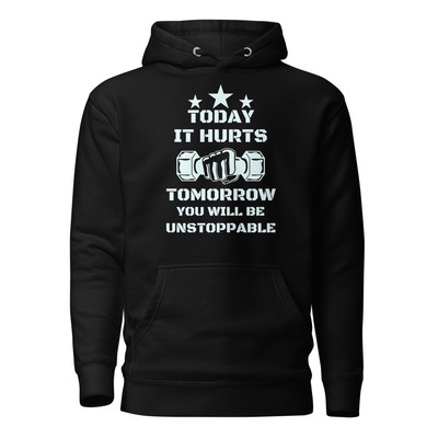 Unstoppable' sweatshirt - push your limits in style