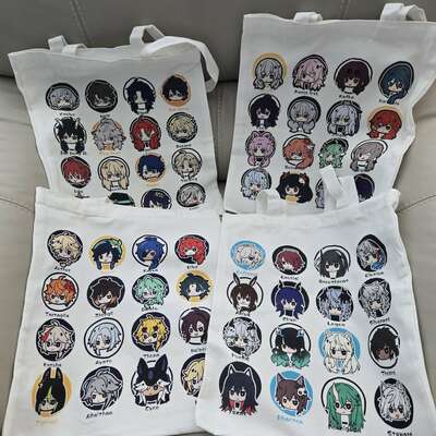 Tote bags - genshin, hsr, arknights