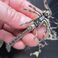 Artistic Brass Dragonfly Statue - Removable Wings, Perfect for Home Decor and Collectors (Buy 1 get 1 free) - Thumbnail 9