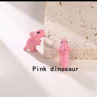 Cartoon Animal Biting Stud Earrings  - Thumbnail 2