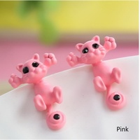 Cute Cat Stud Earrings For Women Girls Jewelry accessories - Thumbnail 7