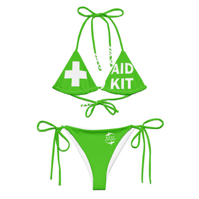 Nyvi aid green string bikini