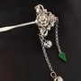 Collection of Chinese handmade Tibetan silver hairpins -10