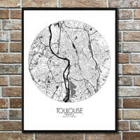 TOULOUSE - FORMAT 40x50cm - Thumbnail 1