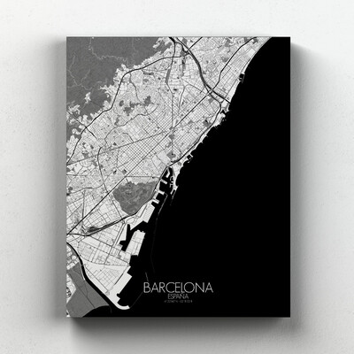 BARCELONA - FORMAT 40x50cm