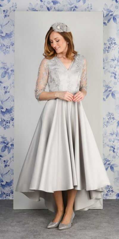 Elegant A Line Tea-length Mother of the Bride/Groom Dress Evening Formal Prom Dress